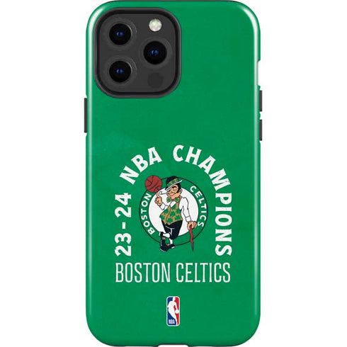 2024 NBA Champions Boston Celtics iPhone 15 Pro Max Impact Case